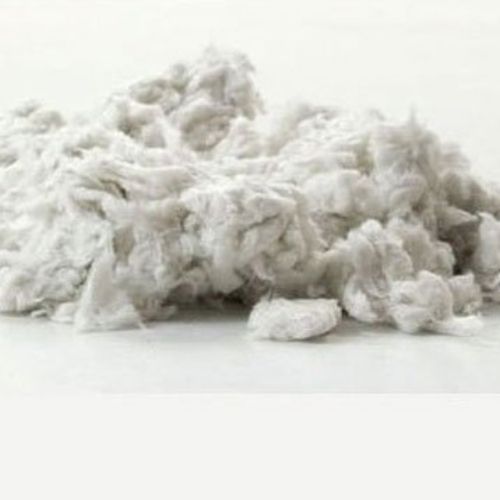 loose mineral wool white