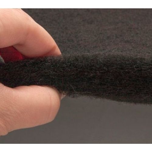 polyester wool black